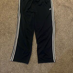 Adidas Men's dark blue Joggers with White Accents